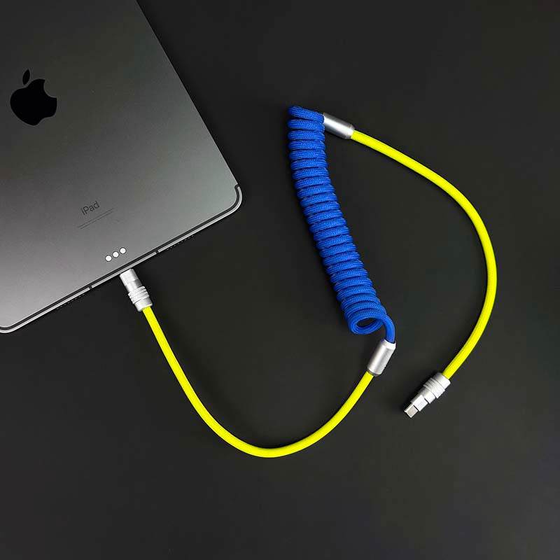 "Colorblock Chubby" Spring Charge Cable