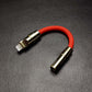 "U Chubby" C & Lightning to 3.5mm Audio Adapter
