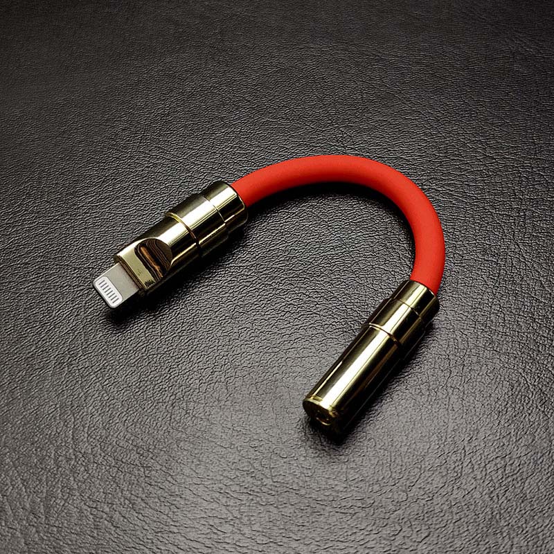 "U Chubby" C & Lightning to 3.5mm Audio Adapter