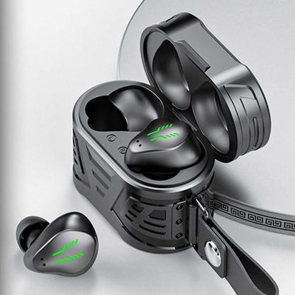 "Cyber" Retro Metallic TWS Earbuds