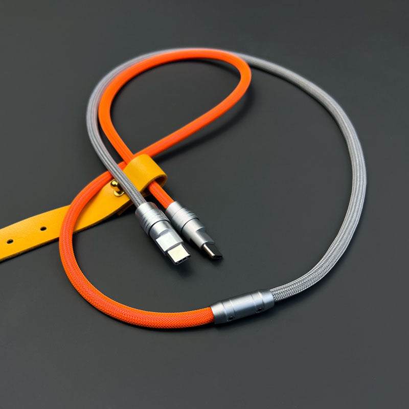 "Color-blocking Chubby" Charge Cable