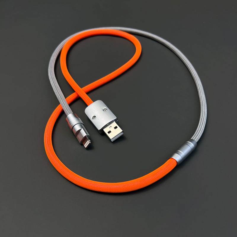 "Color-blocking Chubby" Charge Cable