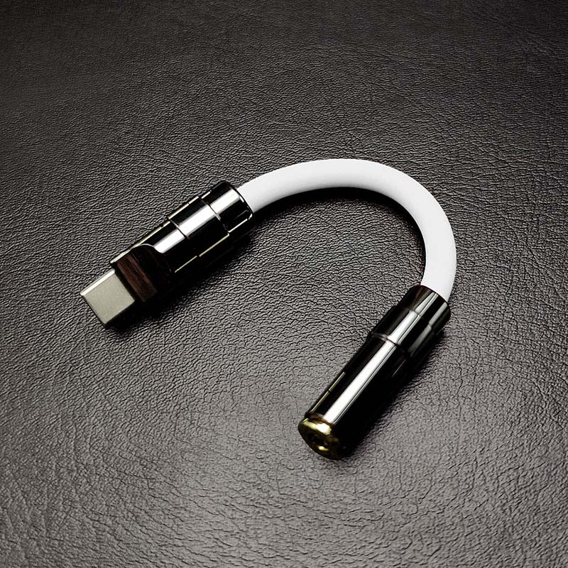 "U Chubby" C & Lightning to 3.5mm Audio Adapter