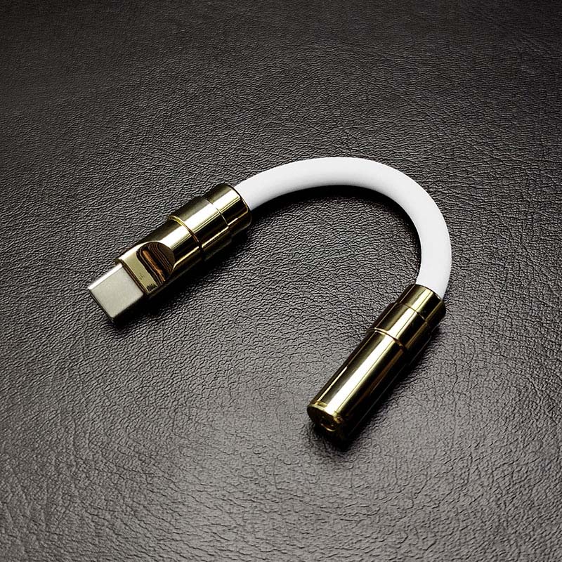 "U Chubby" C & Lightning to 3.5mm Audio Adapter