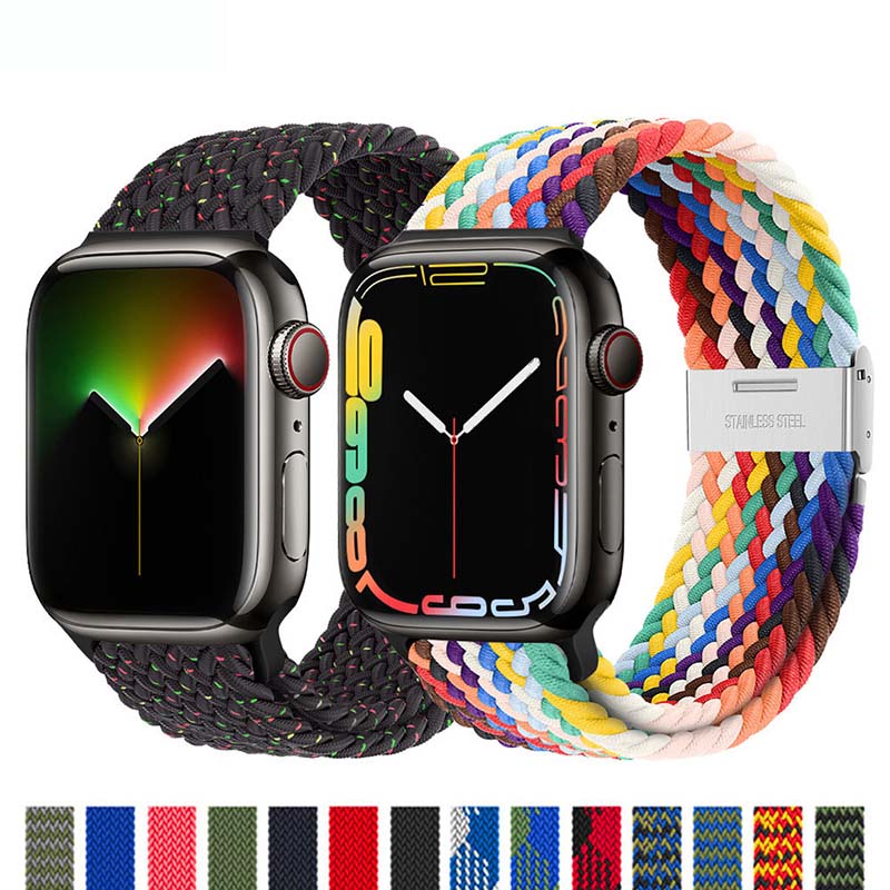 "Chubby" Woven IWatch Strap - Multiple Colors