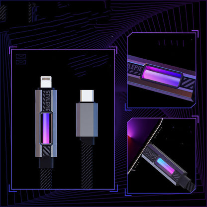 "Vibe"  RGB Neon Fast Charge Cable