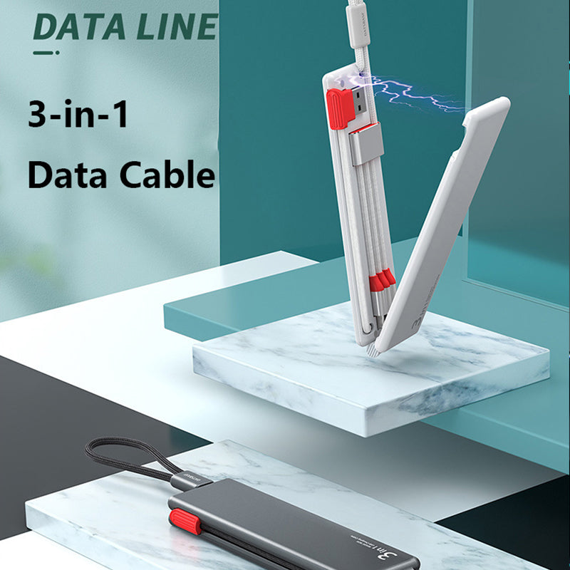 "Cyber" 3-in-1 Charging Cord Adapter