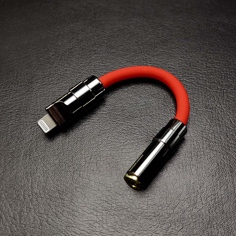 "U Chubby" C & Lightning to 3.5mm Audio Adapter